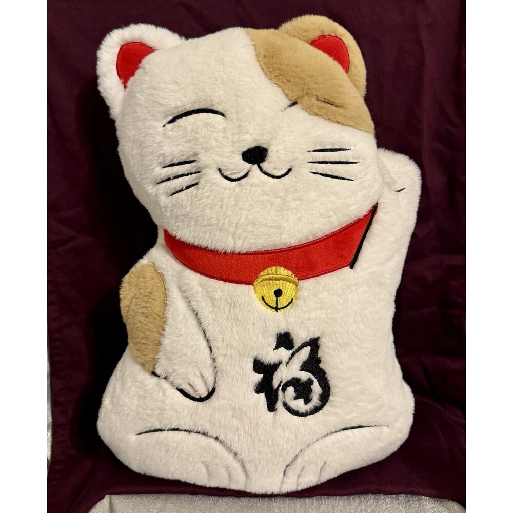 Brentwood Originals 18” Lunar New Year Lucky Cat Waving Plush Stuffed Animal